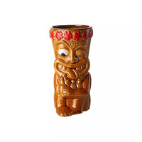 Tasse à bière en céramique de haute qualité, design personnalisé pour les fêtes, crocodile tiki pas cher