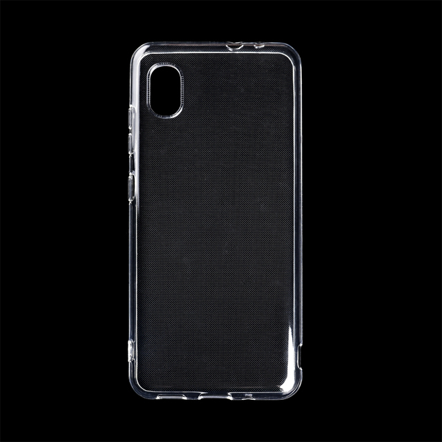 Transparent Soft TPU Phone Case for Samsung Galaxy A20 SCV46/Galaxy A21 SC-42a Clear Shockproof Cell Phone Cover