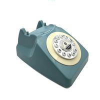 Téléphone filaire antique pour livre d'or de mariage, bouton de numérotation audio et enregistreur vocal pour les fêtes