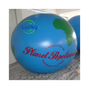 Factory price inflatable ground balloon hot selling PVC inflatable advertising ground ball