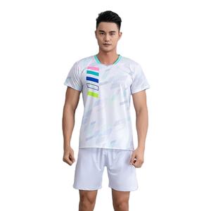 Diseño de Logotipo Personalizado, Camisetas Deportivas Sublimadas para Tenis de Mesa y Bádminton de Equipos Nacionales, Unisex, 100% Poliéster, Cuello Redondo Ligero - Product Image 3