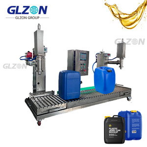 Machine de remplissage semi-automatique pour jerricans de 5L, <span class=keywords><strong>20L</strong></span>, 25L |   Peinture à l'huile, solvant, diluant, agent de remplissage, ligne de finition |   Résine époxy liquide chimique de remplissage - Product Image 3