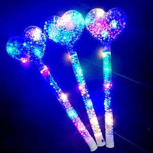 Bán buôn trẻ em phát sáng Fairy Wand nhựa huỳnh quang tình yêu <span class=keywords><strong>Magic</strong></span> Wand với nhấp nháy hiệu ứng cho buổi hòa nhạc bên đồ chơi - Product Image 4
