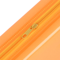 Étui transparent en plastique PVC transparent personnalisé pochette de rangement en gelée mignon sac à crayons multifonctionnel à fermeture éclair