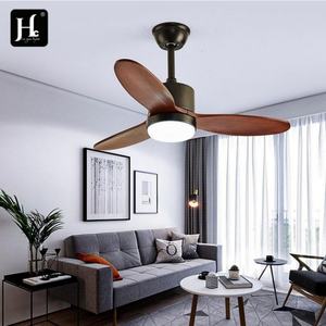 Ventilador de Techo de Diseño Único para Interiores/Exteriores con Luz LED de Calidad, 3 Aspas de Madera Maciza, Motor de CC, Control Remoto - Product Image 6