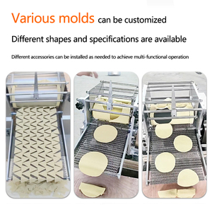 완전 자동 공장 두께 조절 가능 또르띠야 기계 제조업체 상업용 옥수수 또르띠야 제조 기계 - Product Image 3