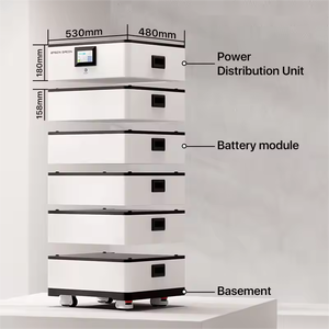 5kwh10kwh 20kwh Stackable Lithium Solar <b>Battery</b> <b>48v</b> 100ah 200ah 30kwh Lithium <b>Battery</b> Energy Storage <b>Battery</b> Wholesale Price - Product Image 3