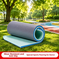 Revêtement de sol en PVC HANLI 4,5 mm à texture gemme, tapis de sport élastique antidérapant pour stade intérieur, échantillon gratuit, faible MOQ, certifié CE