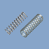Ressort de compression spiralé de précision en acier inoxydable OEM personnalisé, résistant à la corrosion, pour voiture