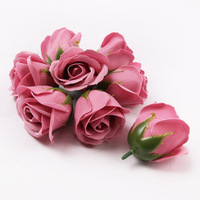 INUNION Décoration de fête de la Saint-Valentin et de mariage, 50 pièces, boîte cadeau, bouquet de roses en mousse, fleurs de savon pour la décoration et les cadeaux