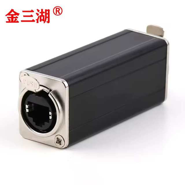 EtherCON RJ45 Panel Mount Coupler NE8 Female to Female Network Extension Adapter for Stage DMX Artnet Network Cable