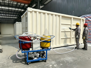 Petite machine à pulvériser de la <span class=keywords><strong>mousse</strong></span> PU à bas <span class=keywords><strong>prix</strong></span> et basse pression pour l'<span class=keywords><strong>isolation</strong></span> acoustique <span class=keywords><strong>en</strong></span> stock - Product Image 6