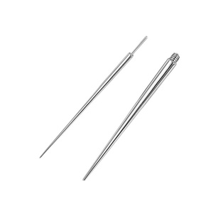 Varilla Guía Cónica de Aleación de Titanio G23 con Rosca Interna/Externa para Perforaciones de Oreja, Ayuda para la Fabricación de Pendientes, Venta al por Mayor para Fabricantes - Product Image 5