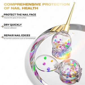 JTING Nuevo Estilo Aceite para Cutículas con Flor 15ml, Aceite Transparente para Uñas, Marca Privada OEM, Aceite Revitalizante Nutritivo Personalizado Gratis - Product Image 3