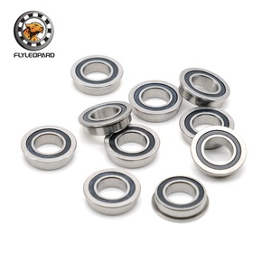 Flyleopard <b>Miniature</b> Flange Bearing MF148 8mm Inner 14mm Outer 4mm Thickness P5 Precision Steel Cage Integral Seals - Product Image 2