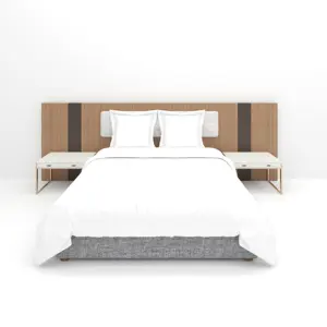 Custom 3 stelle di lusso camera da letto moderna camera da letto Set progetto modello Hotel mobili Set