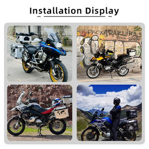 Cajas de Herramientas Laterales de Almacenamiento de Aleación de Aluminio para Motocicleta Bmw 1200 <span class=keywords><strong>1250Gs</strong></span> Adventure con Soporte Lateral de Acero Inoxidable Caja Personalizada - Product Image 5