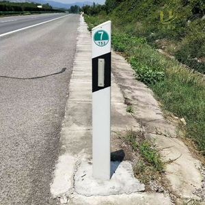 Sicurezza stradale in fibra di vetro bianco verticale a terra alta riflettori riflettenti per delineatore stradale - Product Image 5