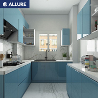 Nouvelles tendances Cuisine moderne de style australien Design îlot de cuisine ouvert avec rangement avec évier armoires de cuisine
