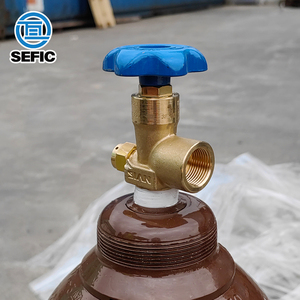 Cilindro de Gás de Aço Sem Costura Vazio DOT3AA 55CF 10.8L 2265psi Para Solda de Argônio/Co2 e Nitrogênio - Product Image 5