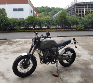 มอเตอร์ไซค์จีน 300 ซีซี รุ่น SCRAMBLER 300 ระบบระบายความร้อนด้วยน้ำ แรงทรงพลัง หมายเลข 22073101 รถวิบาก สกู๊ตเตอร์สปอร์ต 4 สูบ - Product Image 3