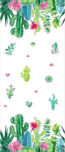 Nappe jetable en plastique à thème Fiesta, motif Cactus <span class=keywords><strong>aquarelle</strong></span>, imperméable, pour fête sur le thème des Cactus et des <span class=keywords><strong>Plantes</strong></span> Succulentes, pour la décoration - Product Image 4