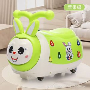 Ladybug Ride On Car For 1-3 Years Old Kids Plastic Four Wheel Balance Toy Vehicle With Handlebars And Wheels - Product Image 3