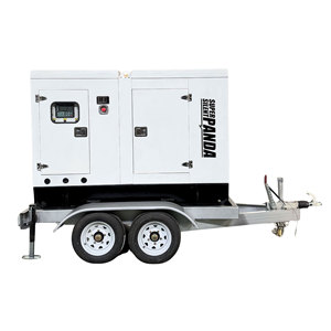 100kva 120kVA Engine Waterproof Canopy Type <b>Mobile</b> Power Plant Trailer <b>Generator</b> Genset PD15~3000kwGF - Product Image 2