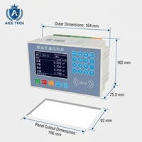 Medidores de Flujo de Agua con Pantalla LCD Digital Aice Tech, Controlador de Flujo, Sistema de Control Cuantitativo de Flujo de Agua Industrial