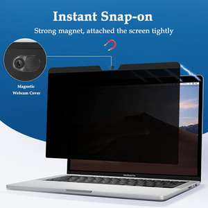 ฟิล์มกันรอย LX Tech Magnetic Privacy Anti-Spy เกรด AAA วัสดุ PET นุ่ม หนา 0.25 มม. แบบโค้ง 2 มิติ สำหรับ MacBook Pro 14.2 นิ้ว M4 2024 - Product Image 3