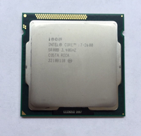 Processeur Intel CPUs I7-2600 3.4GHz 8M 4 cœurs 8 threads LGA1155 Processeur I7 2e génération pour ordinateur de bureau
