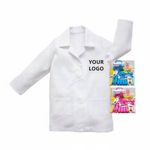 Juego de rol de dentista divertido para niños y niñas, batas de laboratorio duraderas y juguetes, Kit de médico para niños de Raw to Fine - Product Image 1