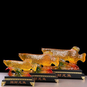 Hadiah Kerajinan Dekorasi Ruang Tamu Kantor Rumah, Patung Ikan Keberuntungan Feng Shui Keberuntungan, Hadiah Terbaik untuk Ruang Tamu Kantor Rumah - Product Image 4