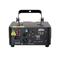 Pleine couleur Animation Spot Motif Projecteur Télécommande Contrôleur 1W RVB Lumière Laser