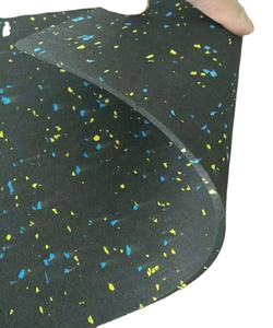 Fitness <b>Gym</b> Interlock <b>Rubber</b> Tile <b>Gym</b> <b>Rubber</b> Floor <b>Mats</b> Sport <b>Rubber</b> Flooring Rolls - Product Image 5