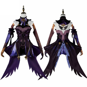 Nuovo Stile Parrucca Anime <span class=keywords><strong>Fischl</strong></span> per Donna Adulta, Costume per Halloween, Giochi di Ruolo, Carnevale, in Poliestere di Alta Qualità - Product Image 4