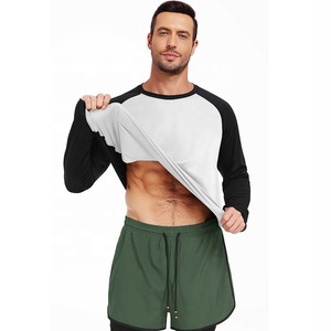 Camiseta Deportiva Ajustada de Alta Calidad, de Secado Rápido, para Hombre, Manga Larga, para Actividades al Aire Libre, Fitness, Montañismo, Transpirable - Product Image 6