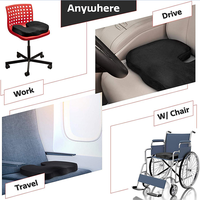 Komfort Ortho pä discher Bürostuhl Auto Gel Memory Foam Sitzkissen