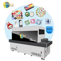 Industriële single-pass UV inkjetprinter, high-definition digitale printer voor zelfklevende etiketten, verpakkingen, kaarten en diverse materialen