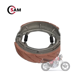SAM 맞춤형 오토바이 브레이크 슈 (가와사키 HD3 B120 CT150 Boxer GP125 GS125 SKYDRIVE THUNDER125 WIND125 리어용) - Product Image 2