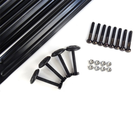 Kit de pièces pour machine d'arcade à monnayeur pour jeu de flippers, 1 à 4 joueurs, avec prise britannique