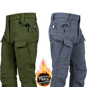 <span class=keywords><strong>Pantalon</strong></span> d'<span class=keywords><strong>été</strong></span> IX7 pour homme, <span class=keywords><strong>pantalon</strong></span> tactique softshell, <span class=keywords><strong>pantalon</strong></span> décontracté en polaire chaud, salopette épaisse à capuche pour la montagne - Product Image 4