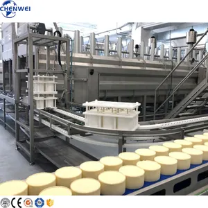 Cheese Production Line Industrial Mozzarella Machine For Cheese