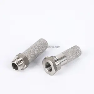 Tiantai factory supply sintered porous stainless steel bronze Pneumatic Silencer pneumatic fitting