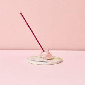 ชุดของขวัญเครื่องหอมอโรมาแบบแท่งพร้อมที่เผาแบบแกะสลักลายหินคริสตัลธรรมชาติทรงกลม <span class=keywords><strong>RURU</strong></span> เป็นมิตรกับสิ่งแวดล้อม เหมาะสำหรับตกแต่งบ้าน - Product Image 2