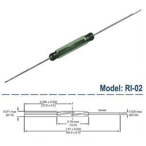 Interruptor de Flujo de Agua de <span class=keywords><strong>Alto</strong></span> Voltaje de 230V, Sensor Magnético de Lámina de 20mm RI-48 ORD229, Sensor de Medidor de Flujo, Normalmente Abierto, 70W - Product Image 5