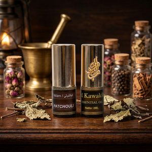 Extrait botanique de patchouli 2 ml, essence de Pogostemon Cablin aux notes vertes terreuses pour la création de parfums, formules de parfum - Product Image 1