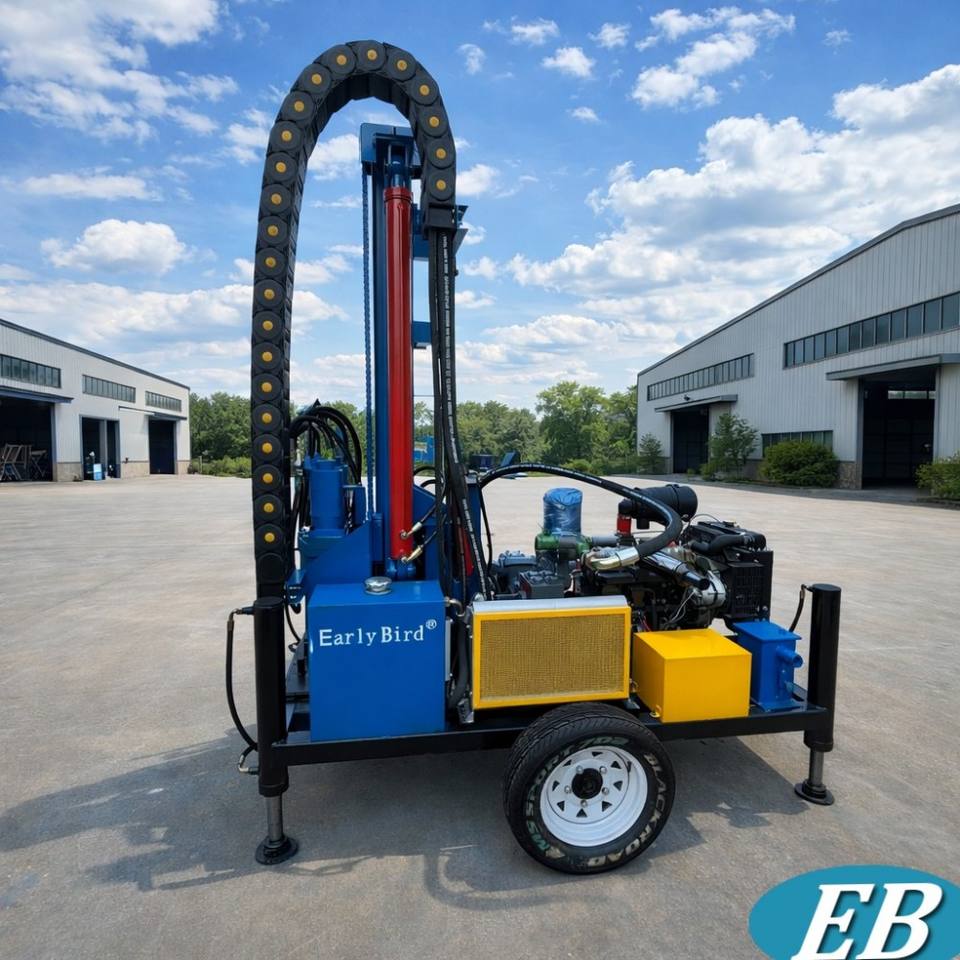Underground Water Well Borehole Drilling Rig 200M 250M 260M 300 Meters ...
