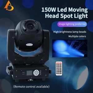 Éclairage de scène DMX 150W LED GOBO Beam Spot Wash 3 en 1, projecteur mobile pour DJ, discothèque, bar - Product Image 2