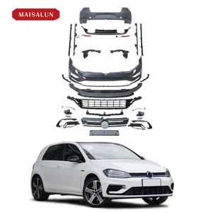 7.5 R tarzı vücut kiti Volkswagen VW Golf MK7 için otomobil parçaları dönüşüm kiti otomobil parçaları abd ön dudak ön arka araba tampon - Product Image 1